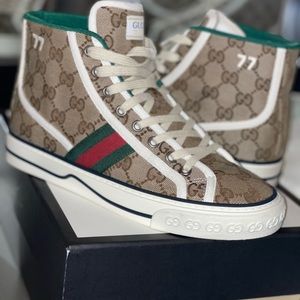 Women's Gucci Tennis 1977 hightop sneakerAuthentic